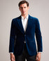 EDWARDJ-Jackets-Add a luxurious twist to your look with the EDWARDJ velvet blazer. Crafted from pure cotton, its slim fit and peaked lapels exude a refined yet bold style. Velvet blazer Peaked lapels Pure cotton Slim fit Button fastening Fully lined- Ted Baker Romania